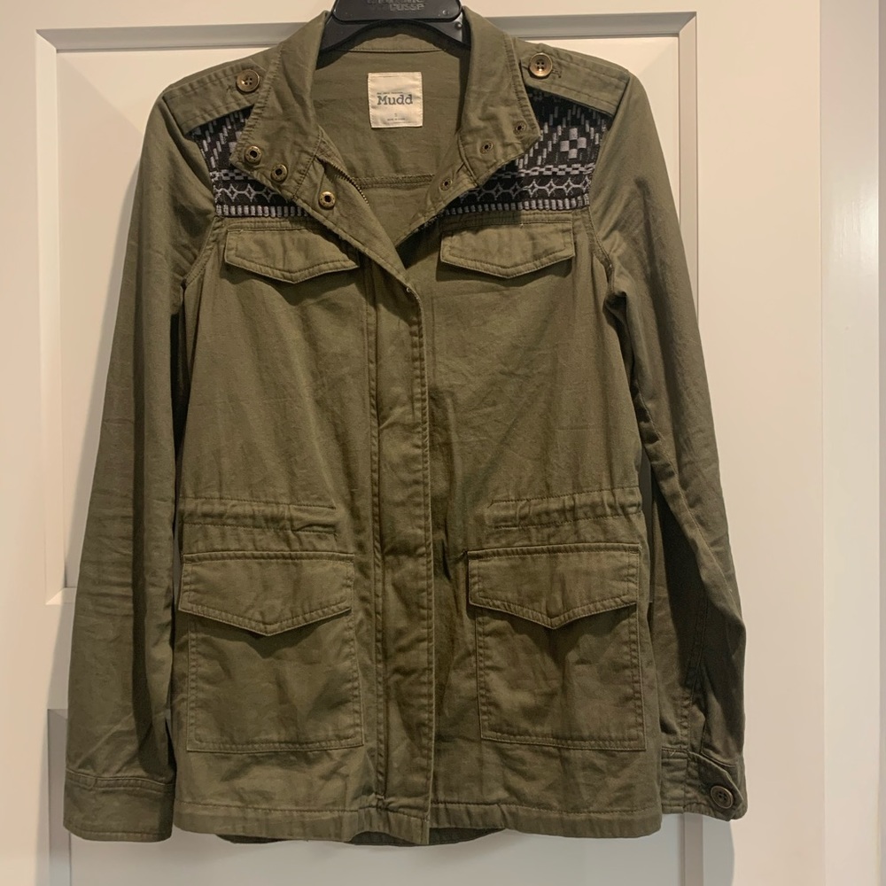 Army green jacket